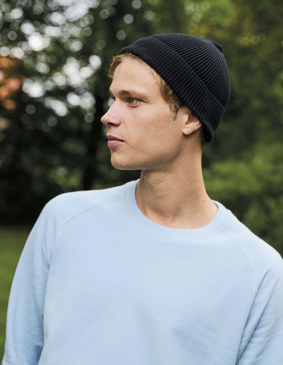 Neutral Fairtrade Beanie aus Bio-Baumwolle