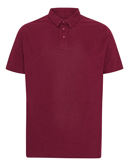 Tiger Cotton Polo – Bordeaux