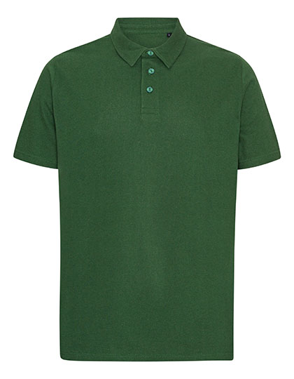 Tiger Cotton Polo – Bottle Green