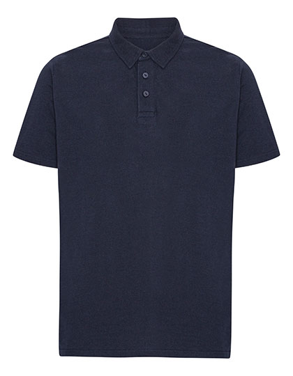 Tiger Cotton Polo – Navy