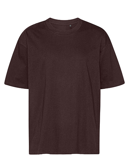Oversized T-Shirt aus Bio-Baumwolle – Brown