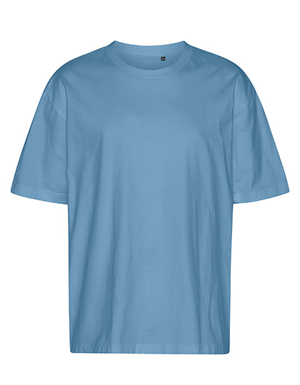 Oversized T-Shirt aus Bio-Baumwolle – Dusty Indigo