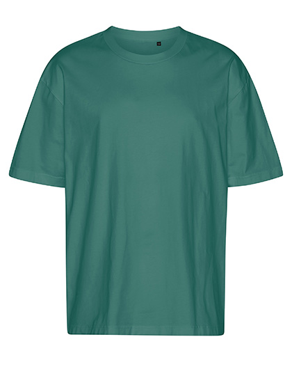 Oversized T-Shirt aus Bio-Baumwolle – Teal