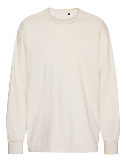 Tiger Cotton T-shirt oversize manches longues – Raw