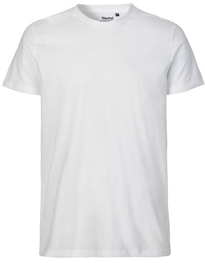 Tiger Cotton by Neutral T-shirt Slim Fit Tiger en coton bio, Navy 3XL, NET61001 – White