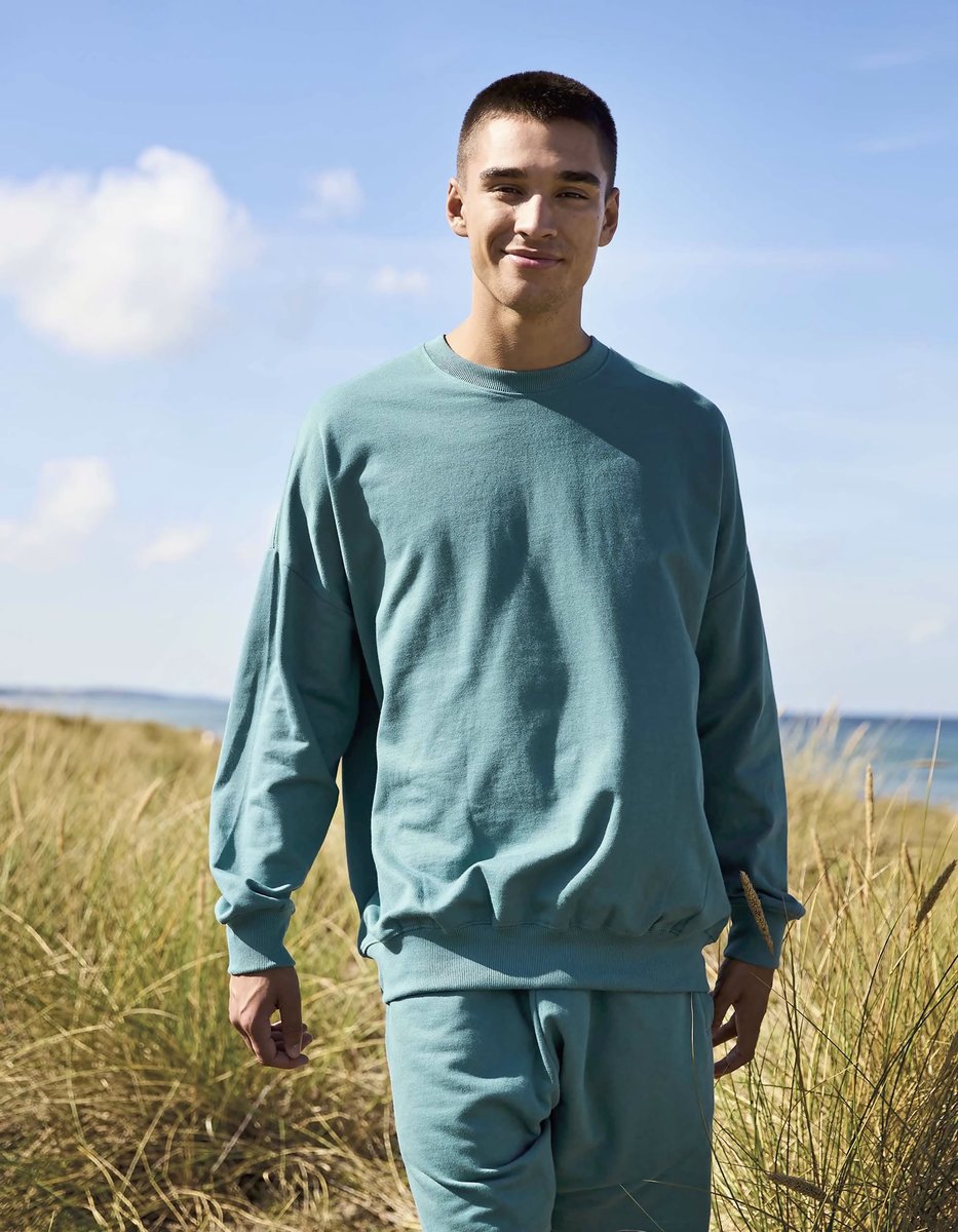 Tiger Cotton by Neutral Felpa Oversized in Cotone Biologico – immagine 2