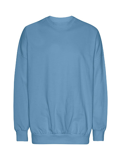 Tiger Cotton by Neutral Felpa Oversized in Cotone Biologico – Dusty Indigo