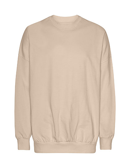 Tiger Cotton by Neutral Felpa Oversized in Cotone Biologico – Sand