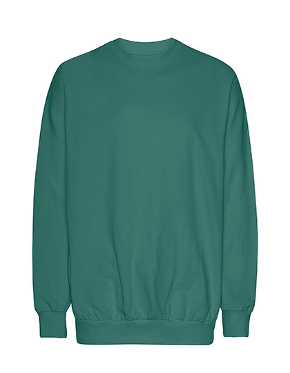 Tiger Cotton by Neutral Felpa Oversized in Cotone Biologico – Teal