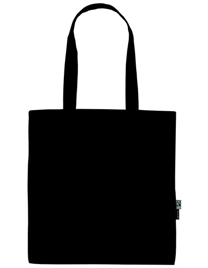 Tiger Cotton by Neutral Sac de course Tiger Cotton en coton bio – Black
