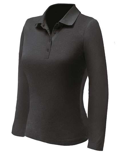 Nath Polo Langarmshirt mit Seitenschlitzen für Damen