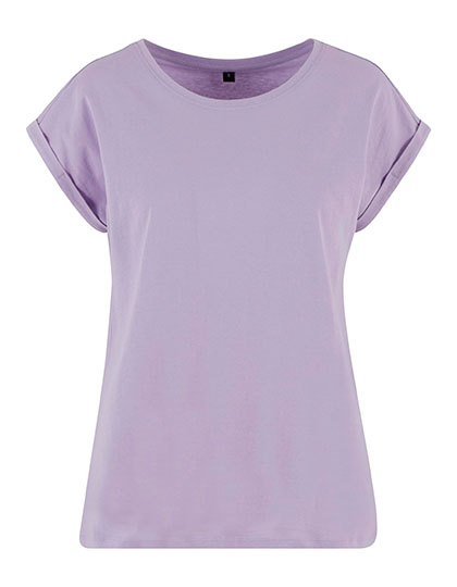 Ladies Extended Shoulder Tee – Lilac