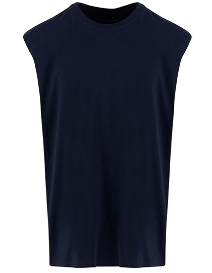 Sleeveless Tee – Navy