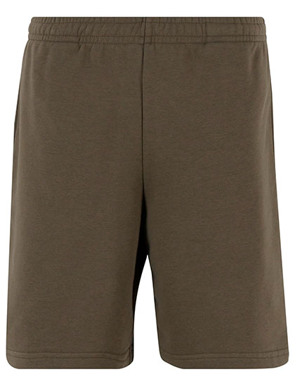Short en molleton basique – Olive