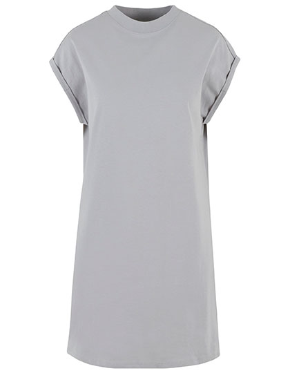 Ladies Extended Shoulder Dress – Light Asphalt