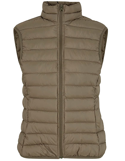 Ladies Light Puffer Vest – Olive