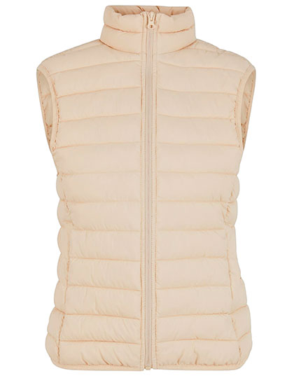 Ladies Light Puffer Vest – Sand