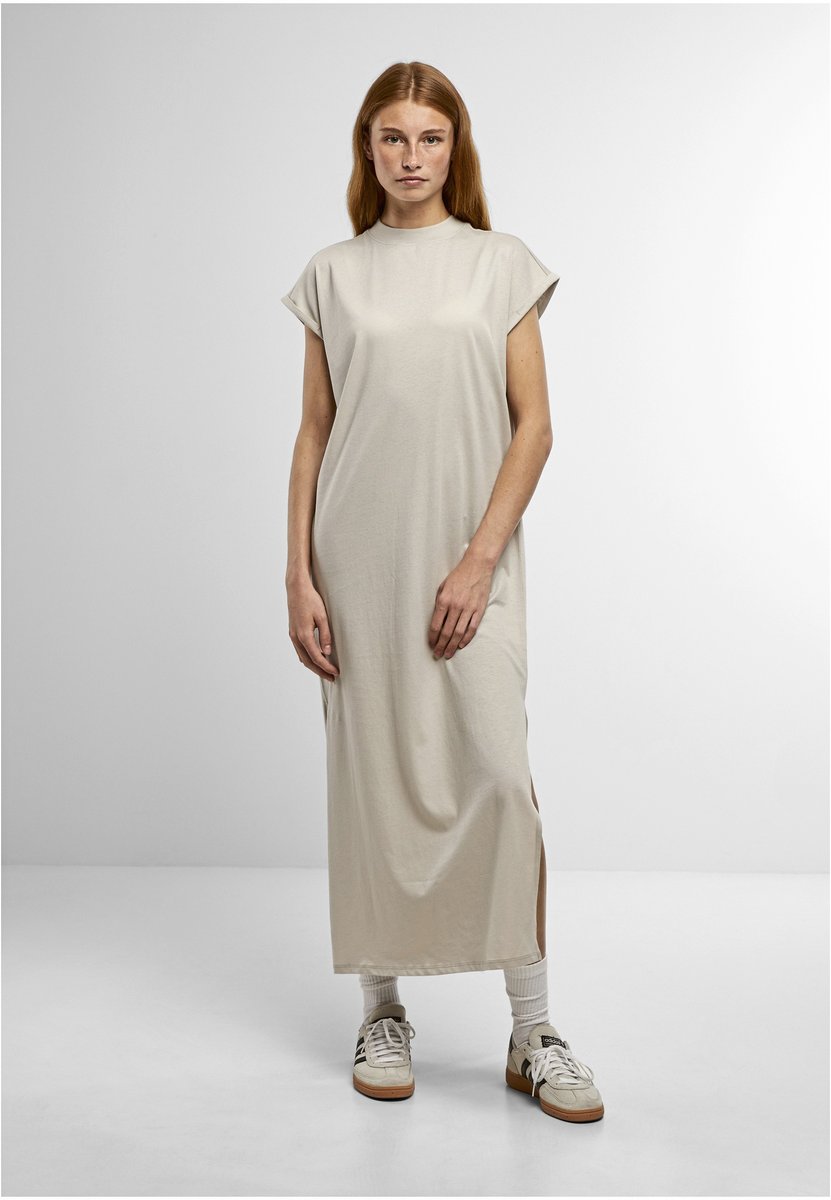 Ladies Long Extended Shoulder Dress