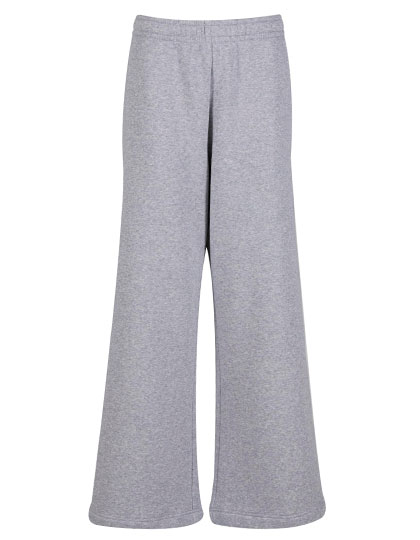 Ladies Wideleg Sweatpants – Heather Grey