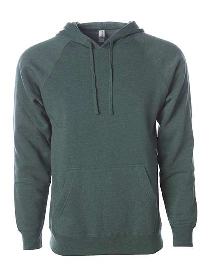 Independent Midweight Raglan Hoodie made of Cotton-Polyester, Black XS, NP305 – Moss