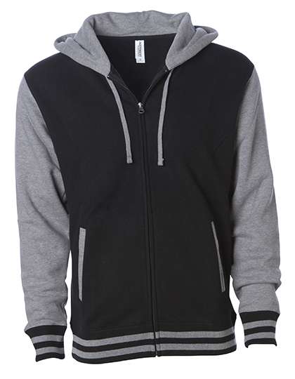 Independent Heavyweight Varsity Zip Hood mit Fleecefutter