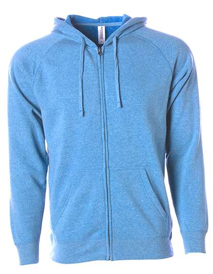 Independent Unisex Midweight Special Blend Raglan Zip Hood Sea Green L (NP355) – Pacific