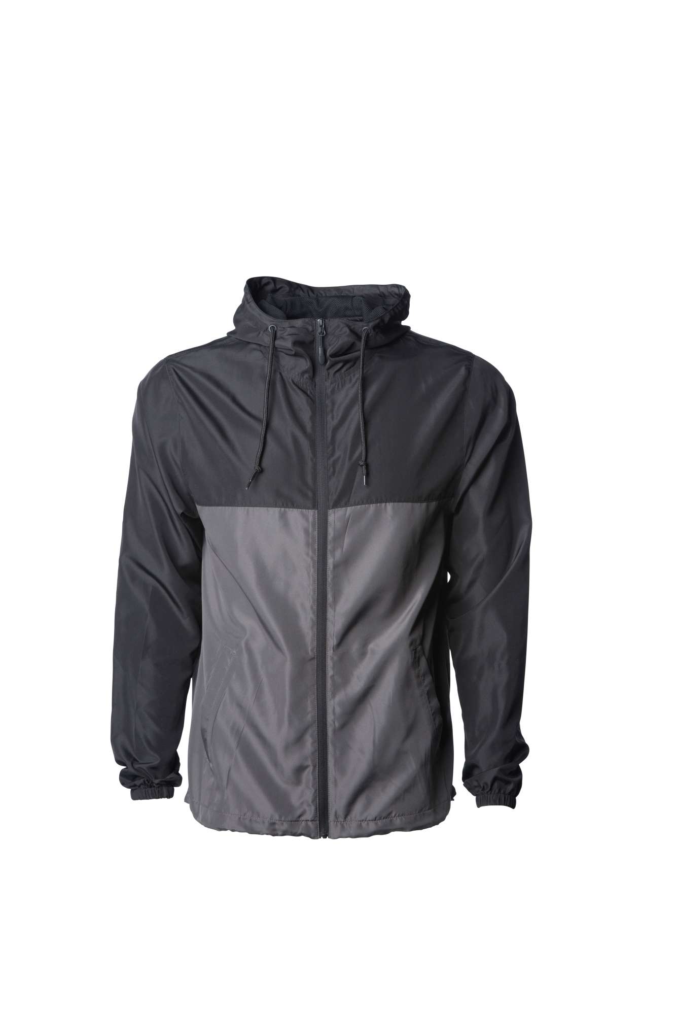 Unisex Lightweight Windbreaker Jacket – Aqua/Aqua/White