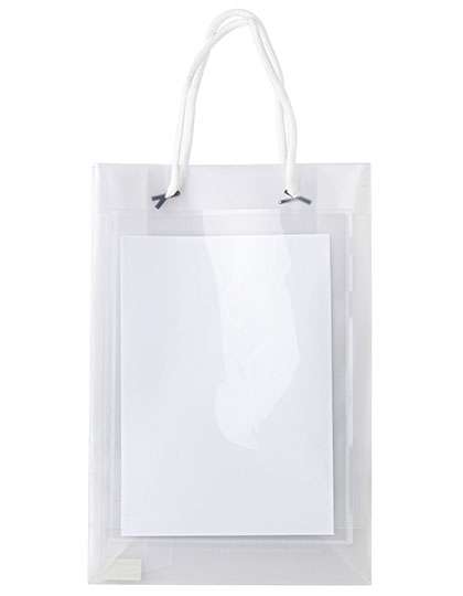 L-merch Mini Werbe-Messetasche aus Polypropylen