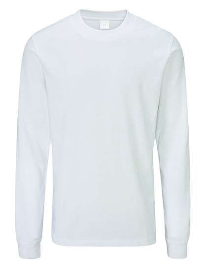 Mantis T-shirt à manches longues Heavy en coton bio, Black XS, P06 – White