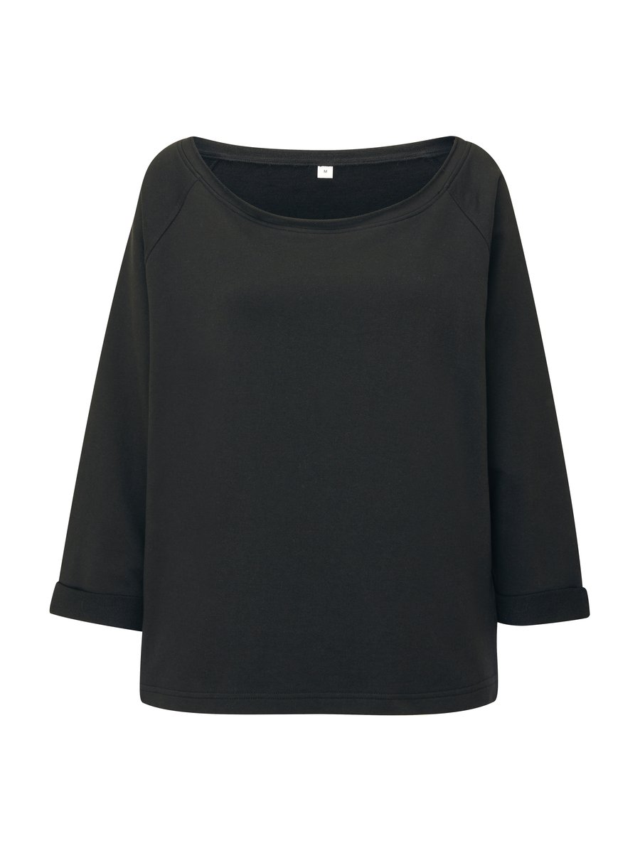 Mantis Sweat-shirt Flash Dance, French Terry, Black M, P128 – image 3