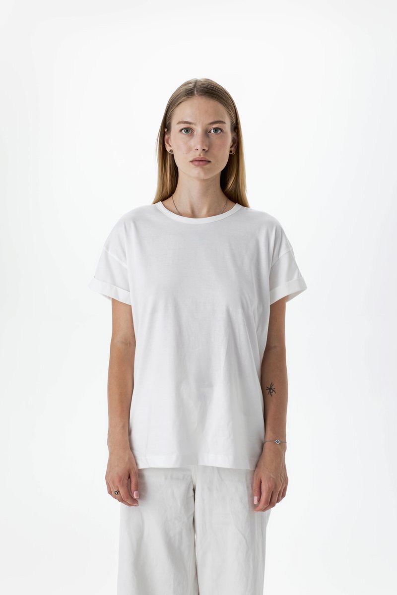 Mantis Boyfriend T-Shirt aus Bio-Baumwolle