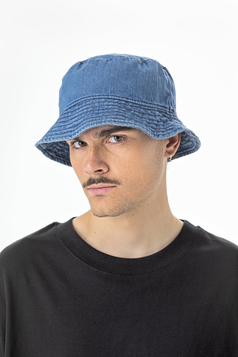 Adults Denim Bucket Hat