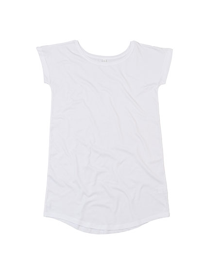Abito T-Shirt Loose Fit in Cotone Biologico – White