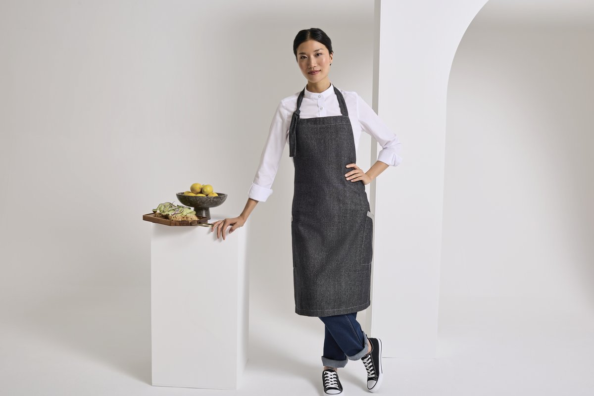 Premier Workwear Regenerate Nachhaltige Latzschürze aus Denim