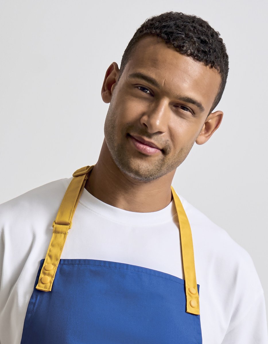 Premier Workwear Farbenfrohe Schürzenträger aus Recyclingmaterial