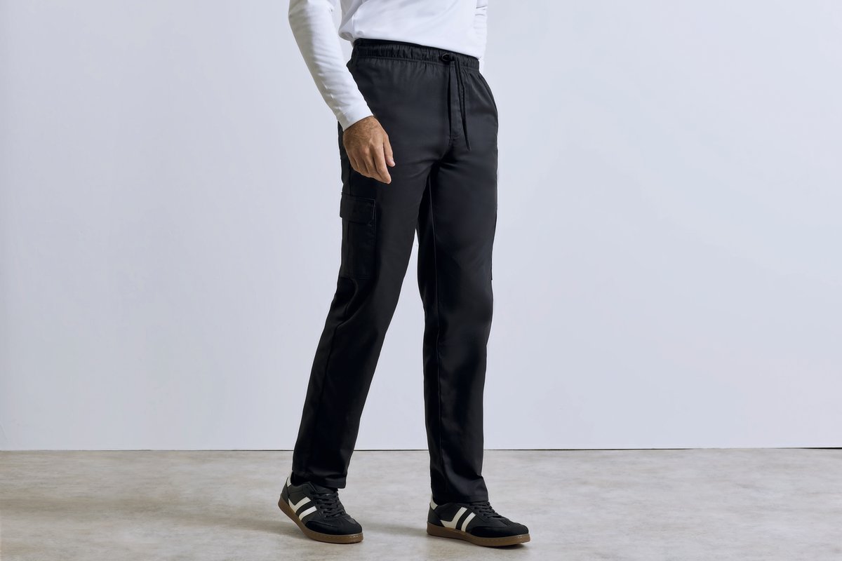 Premier Workwear Chef-Cargo-Hose mit elastischem Bund