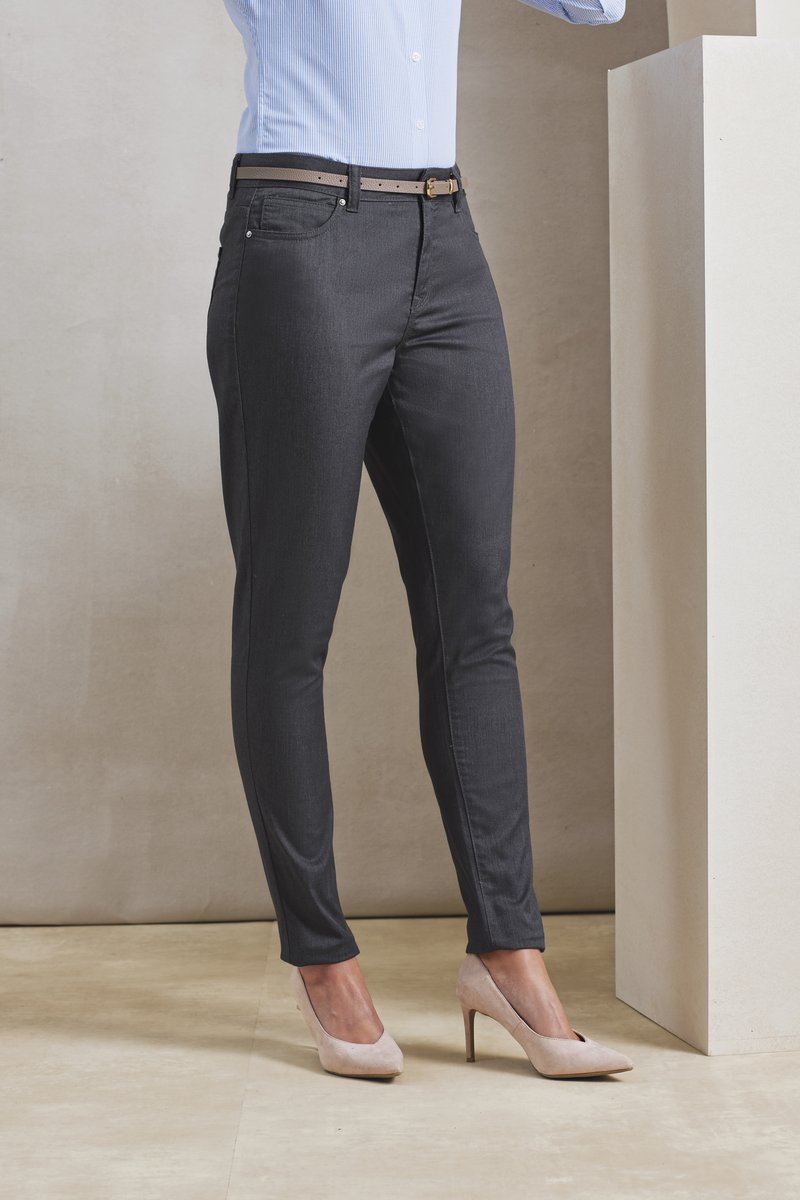 Premier Workwear Slim Fit Performance Chino Jeans für Damen