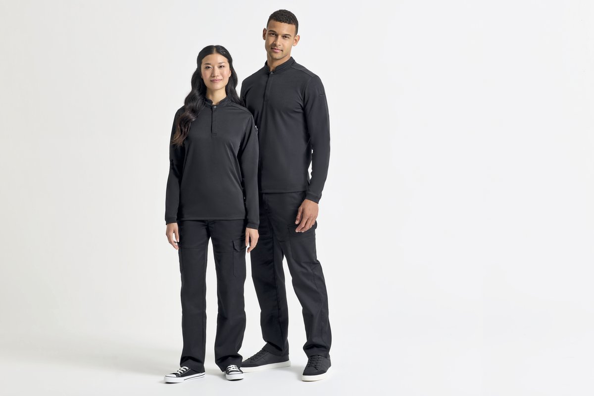 Essential ´Coolchecker®´ Chefs Shirt - Long Sleeve