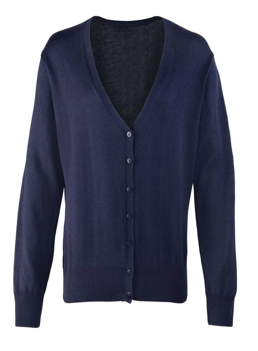 Premier Workwear Women´s Button Through Knitted Cardigan Red S (10) (PW697), PW697 – Bild 3
