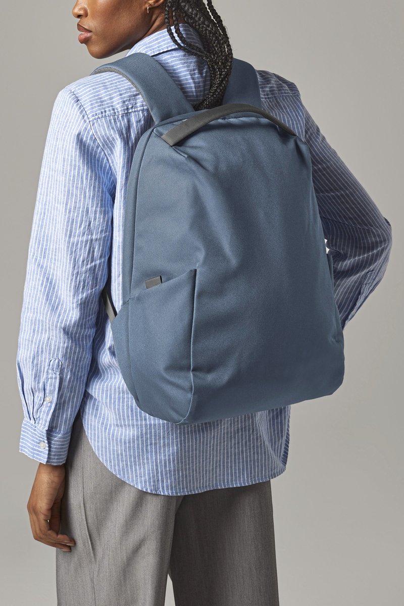Quadra Recycelter Sicherheitsrucksack mit RFID-Blockierung