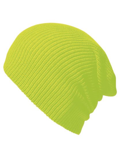 Result Winter Essentials Berretto Oversize Softex® in Acrilico, Golden Yellow One Size, RC31 – Fluorescent Yellow