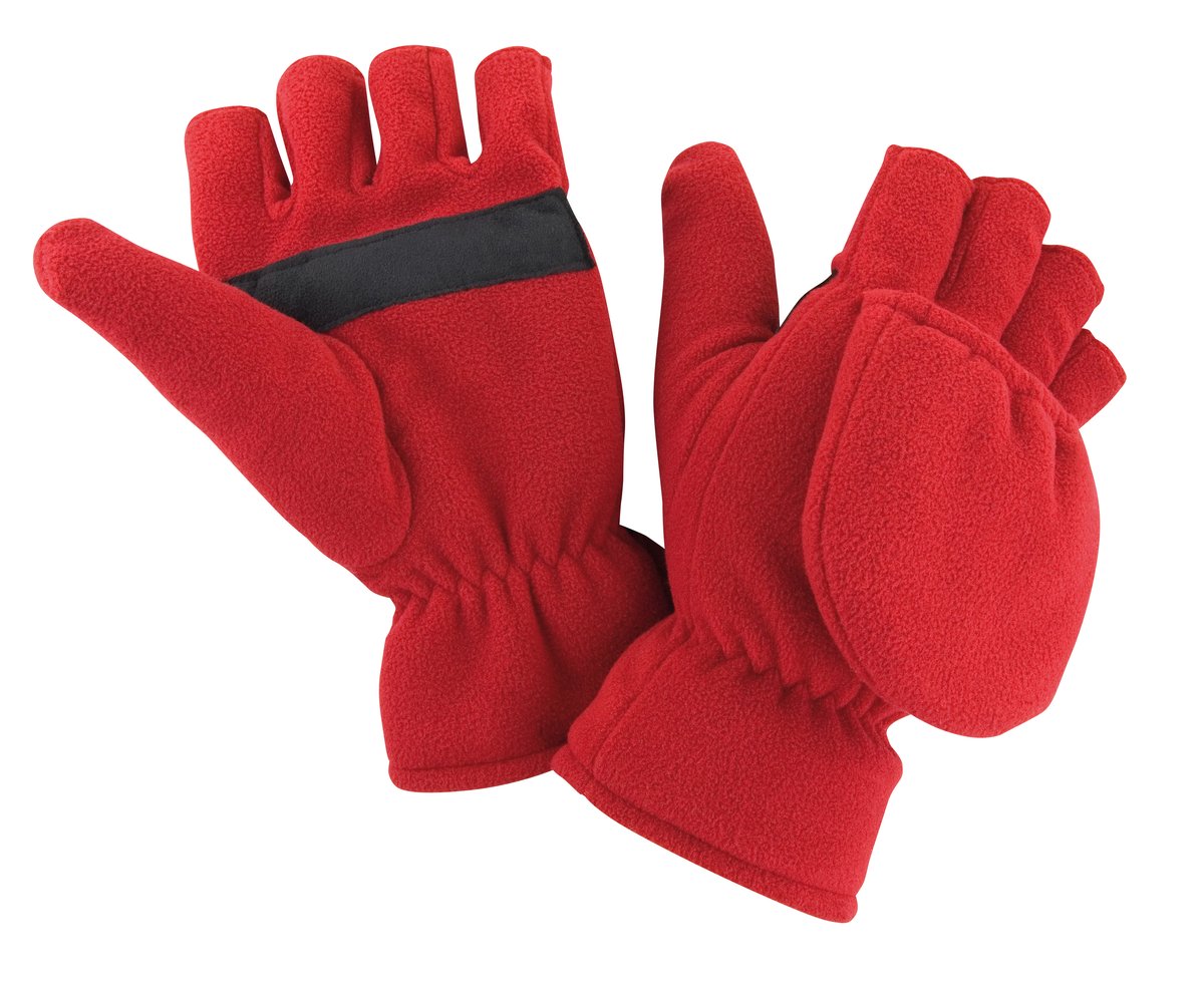 Result Winter Essentials Gants polaires Palmgrip à fermeture velcro, Black L/XL, RC363 – image 4
