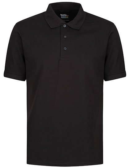 Regatta Professional Classic Polo 65/35 Cotton-Polyester for Men – Black