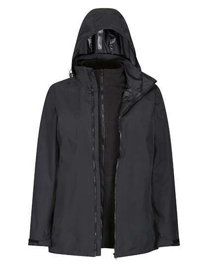 Regatta Professional 3-in-1 Winterjacke Schwarz/Marineblau für Damen