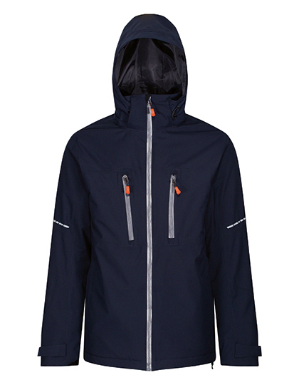 Regatta Professional Isolierte Regenjacke X-Pro Marauder III – Navy/Grey