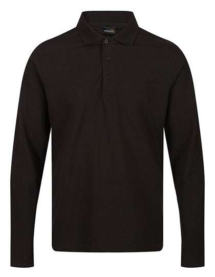 Regatta Professional Langarm-Poloshirt aus Piqué-Stoff