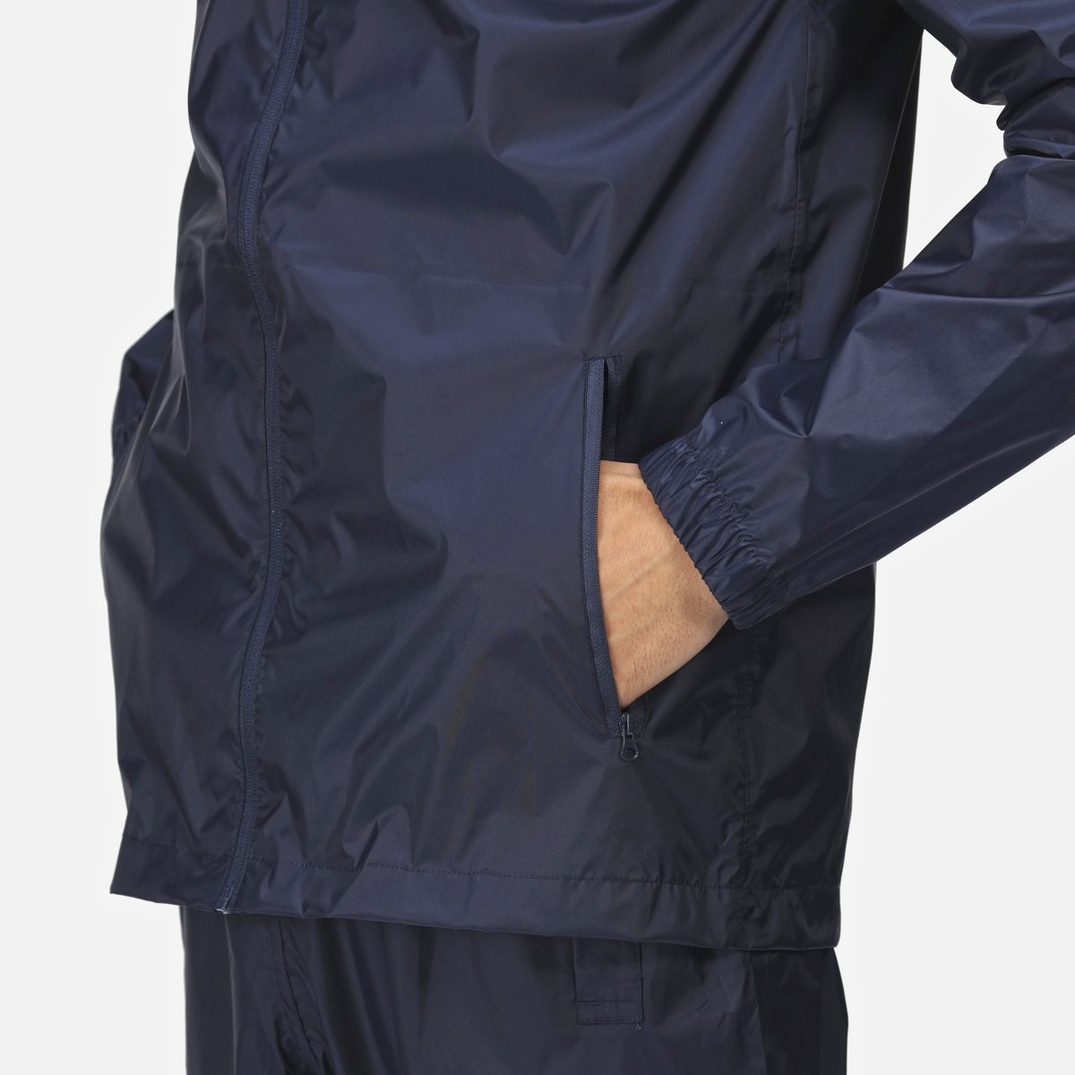 Regatta Professional Atmungsaktive Packaway-Jacke mit Kapuze, Black XS, RG2480 – Bild 5