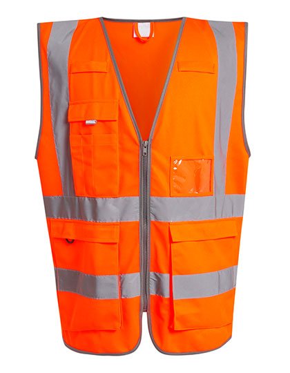 Regatta Professional Gilet di sicurezza Hi-Vis con Zip – Orange