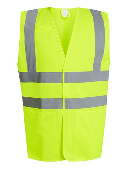 Regatta Professional Hi-Vis Supervisor Weste aus Recyclingmaterial – Yellow