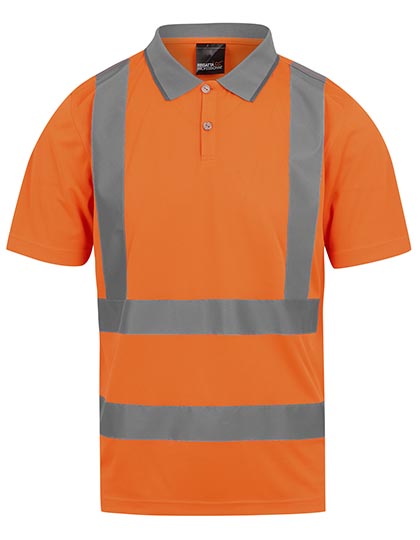 Pro Contract Hi-Vis Polo – Orange